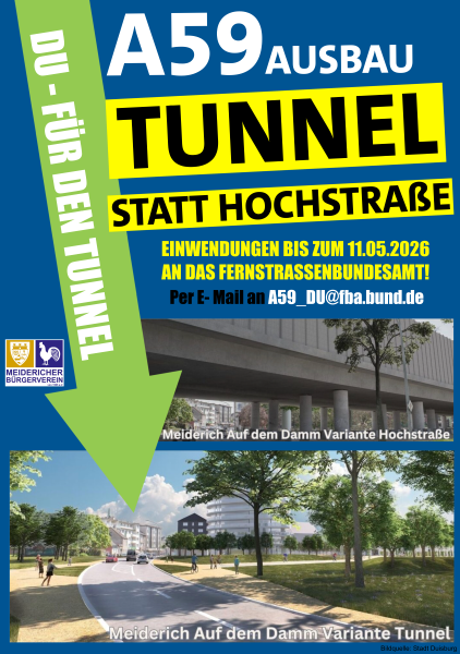 A59 Infoplakat Einwendung Offenlage 2 Bild