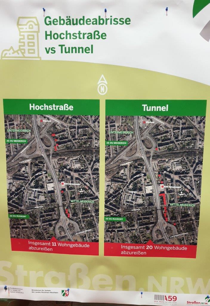 Ausbau A59 Info StraenNRW Januar 2020 Gebudeabriss